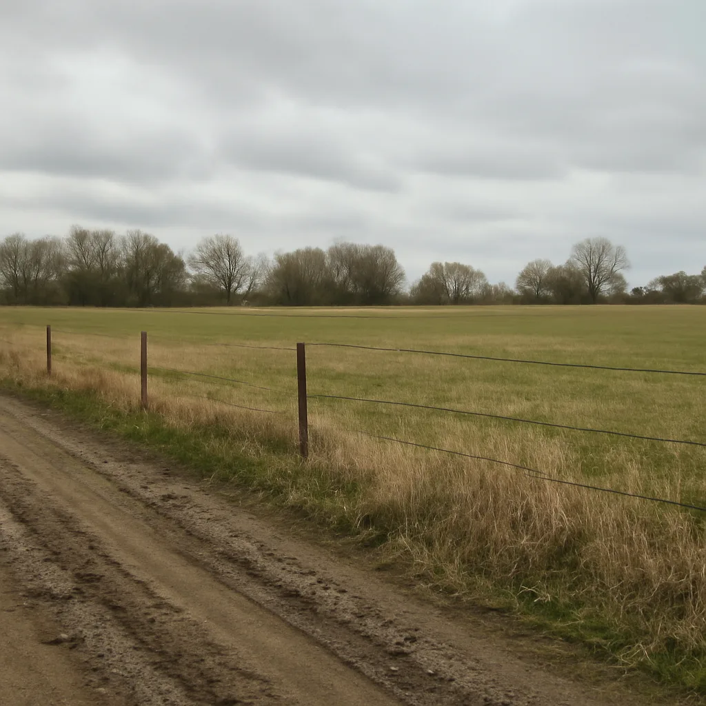 Rural acreage with open grassland and conifer forest in Alamosa County, Colorado