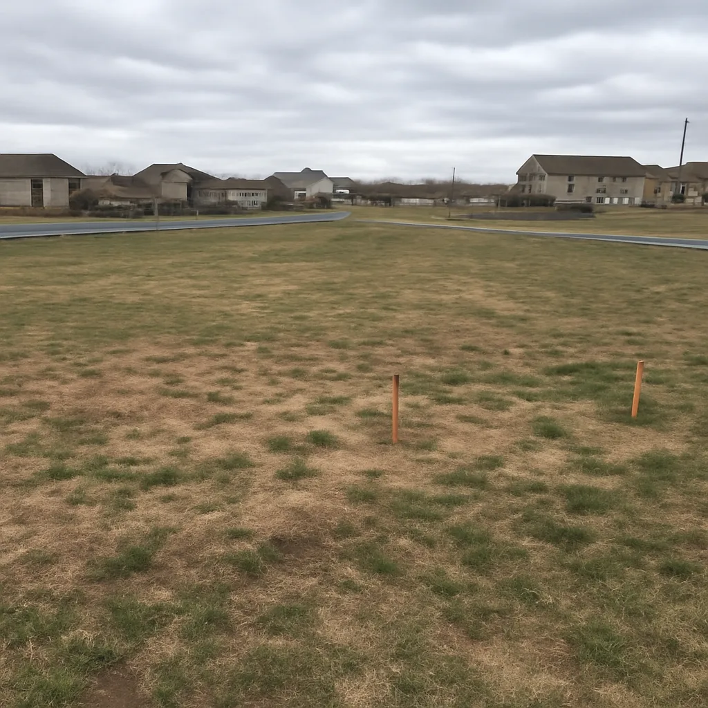 Cleared vacant residential lot for sale in Elbert County, Colorado