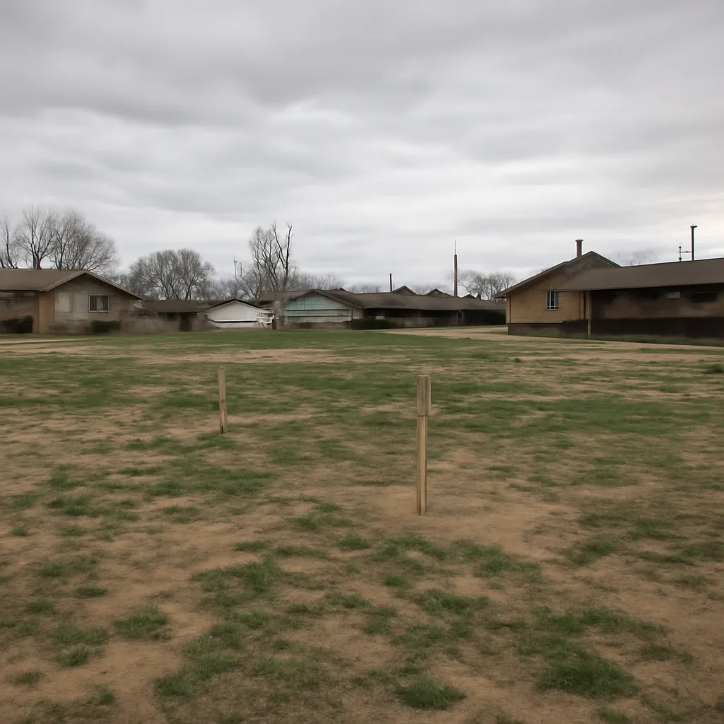 Cleared vacant residential lot for sale in Pueblo County, Colorado